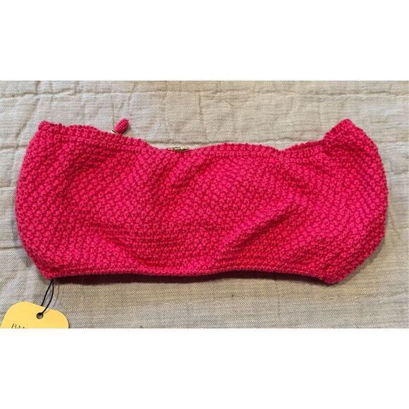 NWT BANANHOT *Revolve* ARIA HOT PINK - TOP - Knit Bandeau Top - Picture 8 of 12